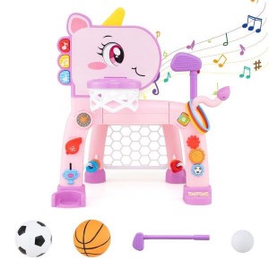Mini sporto aikštelė su muzika ir šviesomis vaikams nuo 12 mėnesių